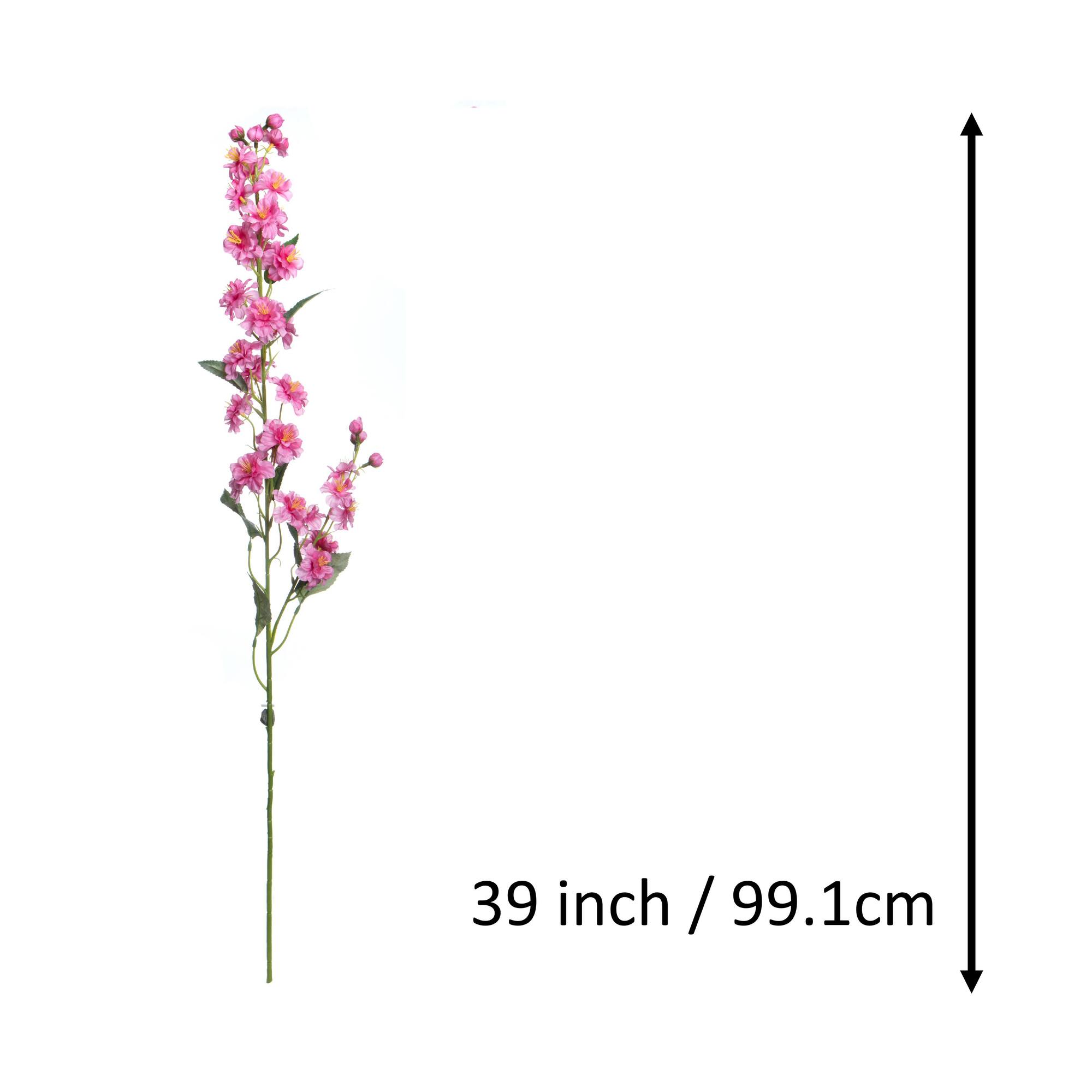 39" Pink Delphinium Stem by Ashland®